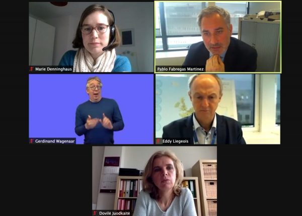 Panelists during their intervention