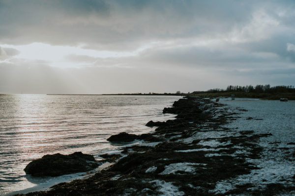 Photo of the Baltic Sea at sunset