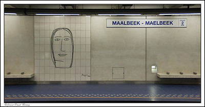 Metro Maalbeek by Jean-Paul Remy