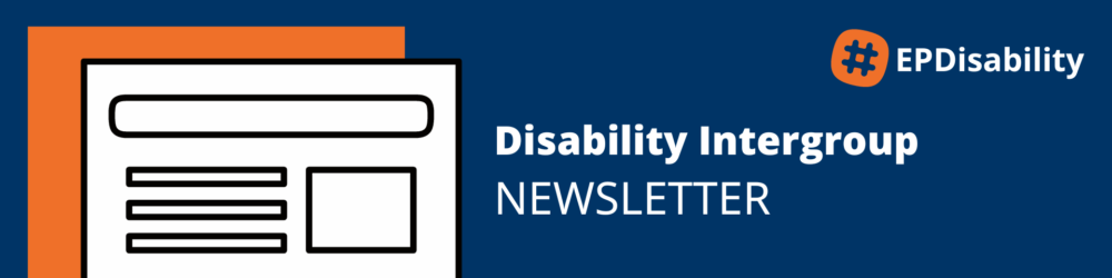 Banner Disability Intergroup Newsletter