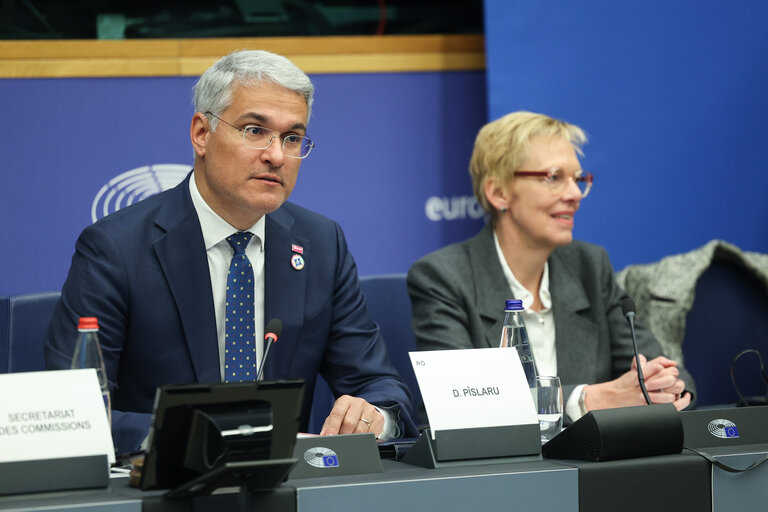 Chair of the Employment and Social Affairs Committee, MEP Dragoș Pîslaru.
