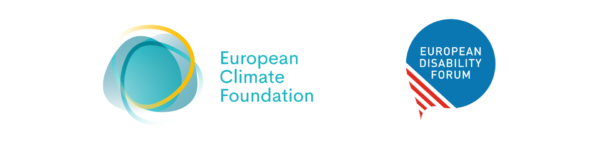 European Climate Foundation and European Disability Forum logo for BUILD project