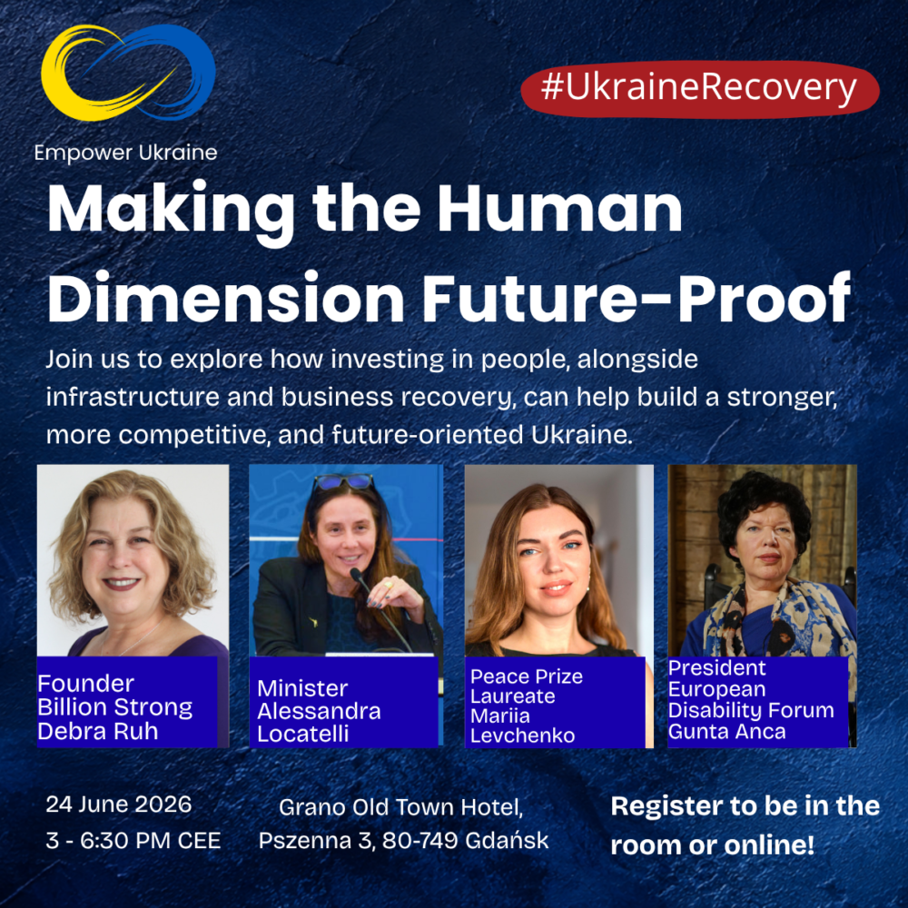 Speakers at the event